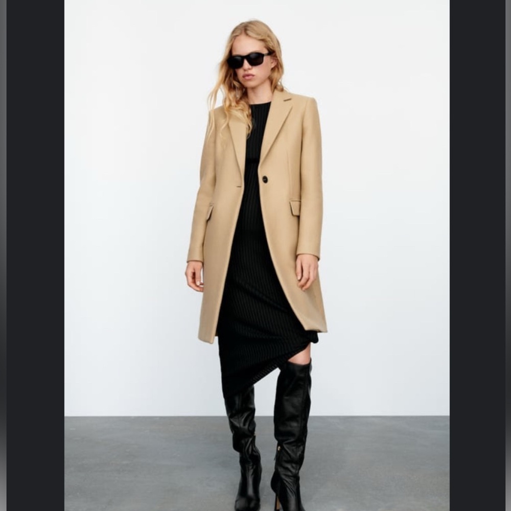 Zara Women’s Wool Coat -small